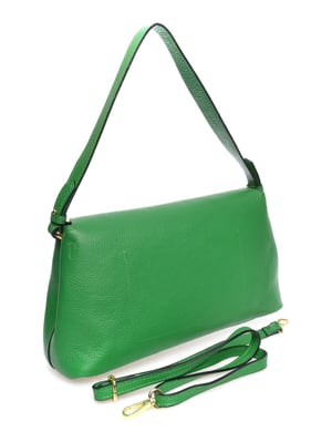 Anna Luchini Grün Rindsledertasche