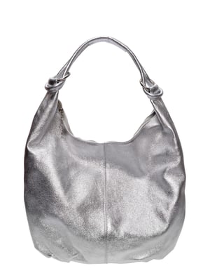 Anna Luchini Silber Rindsledertasche
