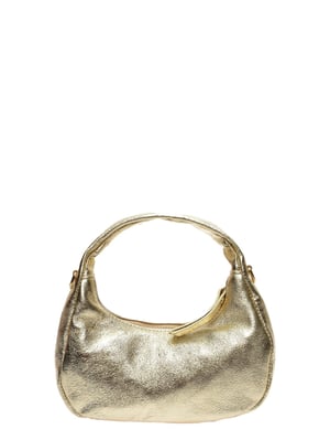 Anna Luchini Gold Rindsledertasche