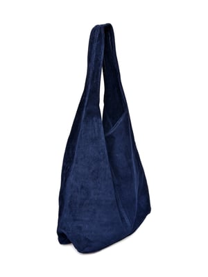 Anna Luchini Blau   Rindsledertasche