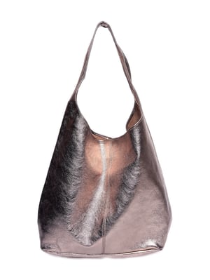Luisa Vannini Bronze Rindsledertasche