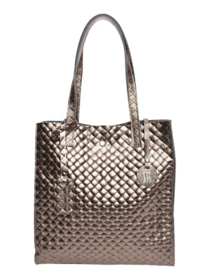 Anna Luchini Bronze Rindsledertasche