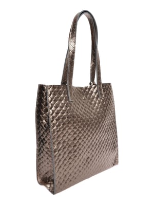 Anna Luchini Bronze Rindsledertasche