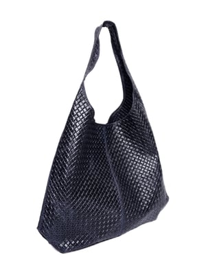 Luisa Vannini BLAU Rindsledertasche
