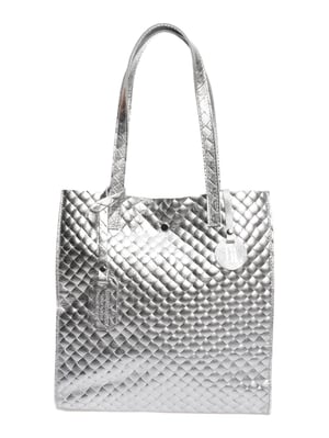 Anna Luchini Silber Rindsledertasche