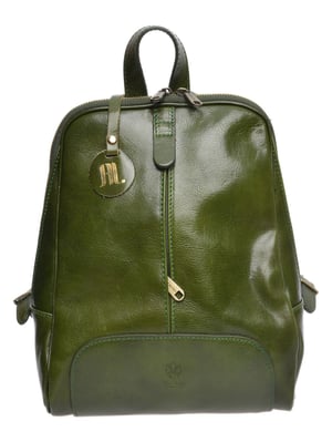Anna Luchini Grün Rindsledertasche