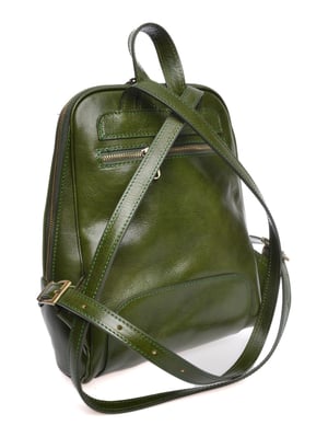 Anna Luchini Grün Rindsledertasche