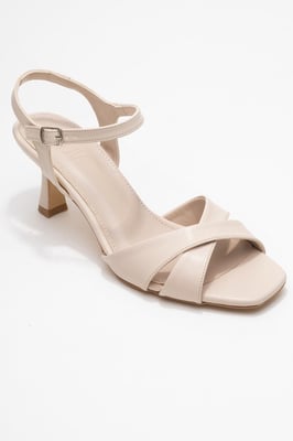 Melin Cross Riemen Stiletto Sandale