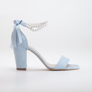 Melissa Block Absätze Sandalen with Pearls