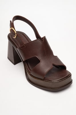 Zennia Leder Plateau Sandale (Women)