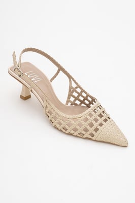 Heaven Gestrickter Spitzer Pump (Damen)