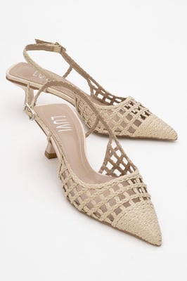 Heaven Gestrickter Spitzer Pump (Damen)
