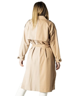 Twotone Trenchcoat Modell Onlnew Lila
