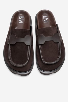 Vela Leder-Slipper