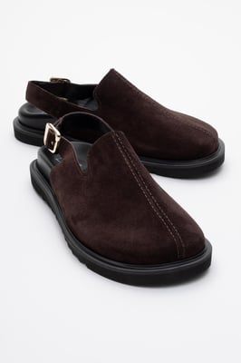 Laby Leder-Clogs