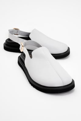 Laby Leder-Clogs