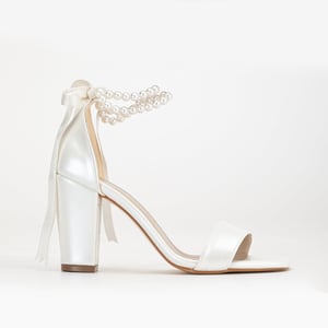 Melissa Block Absätze Sandalen with Pearls