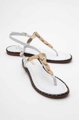 Marea Leder Flach Sandale (Women)