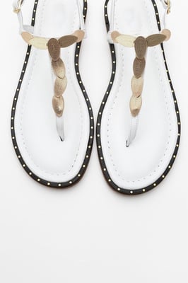 Marea Leder Flach Sandale (Women)