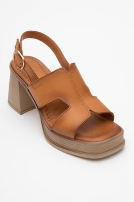 Zennia Leder Plateau Sandale (Women)