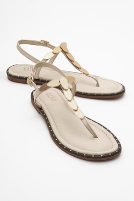 Marea Leder Flach Sandale (Women)