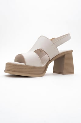 Zennia Leder Plateau Sandale (Women)
