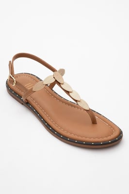 Marea Leder Flach Sandale (Women)