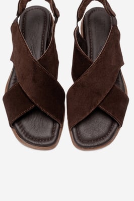 Broods Elastik Leder Slip-On Sandalen (Damen)