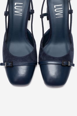 Desia Slingback Pumps mit runder Zehenpartie (Damen)