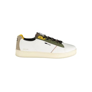 Gas Weiße Polyester Herren Sneaker