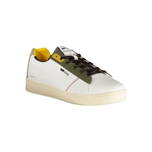 Gas Weiße Polyester Herren Sneaker