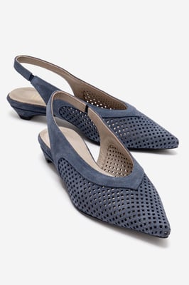 Lieve Leder-Slingback-Pumps (Damen)