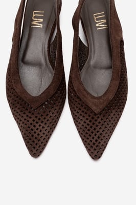 Lieve Leder-Slingback-Pumps (Damen)