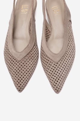 Lieve Leder-Slingback-Pumps (Damen)