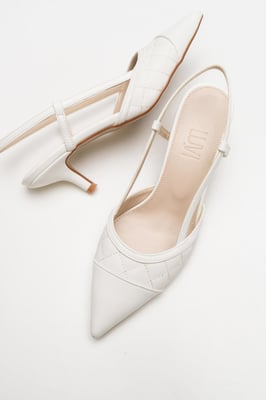 Point Spitzer Zehenbereich Slingback-Pumps (Damen)