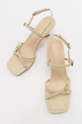 Nebel Mit Riemchen Stiletto Sandale