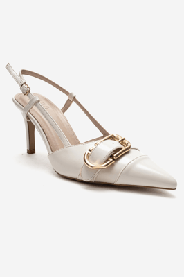 Noen Schnalle Spitzer Zehenbereich Stiletto Pumps