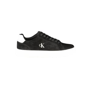 Calvin Klein Schwarze Leder Herren Sneaker