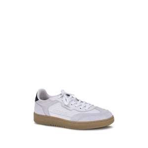Axel Arigato Weiße Kalbleder Bos Taurus Niedrigschnitt Sneaker