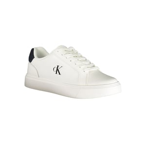 Calvin Klein Bianco Polyurethan Herren Sneaker