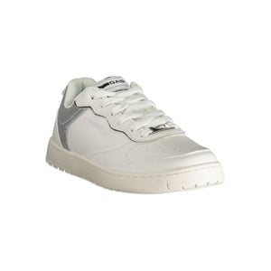 Gas Bianco Polyurethan Damen Sneaker