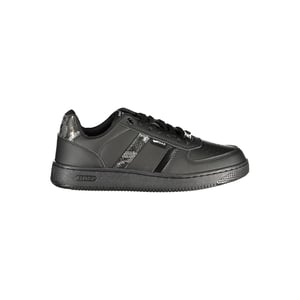 Gas Schwarze Polyurethan Damsneaker