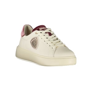 Blauer Bianco Polyurethan Damen Sneaker