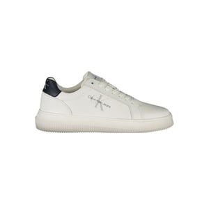 Calvin Klein Bianco Leder Herren Sneaker