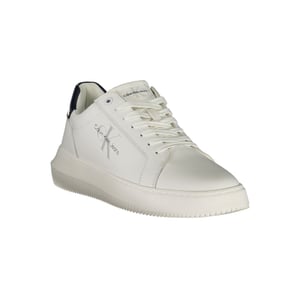 Calvin Klein Bianco Leder Herren Sneaker