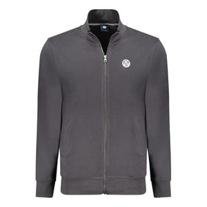 North Sails Schwarzes Baumwoll-Herren-Sweatshirt