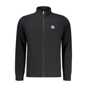 North Sails Schwarzes Baumwoll-Herren Sweatshirt