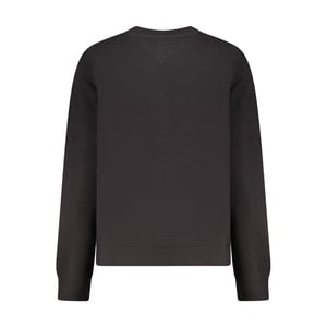 Tommy Hilfiger Schwarzes Baumwoll-Damen-Sweatshirt