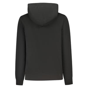 Tommy Hilfiger Schwarzes Baumwoll-Damen-Sweatshirt mit Kapuze