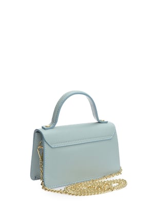 Isabella Rhea Türkis Rindsledertasche
